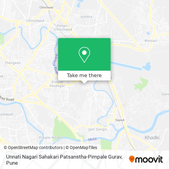 Unnati Nagari Sahakari Patsanstha-Pimpale Gurav map