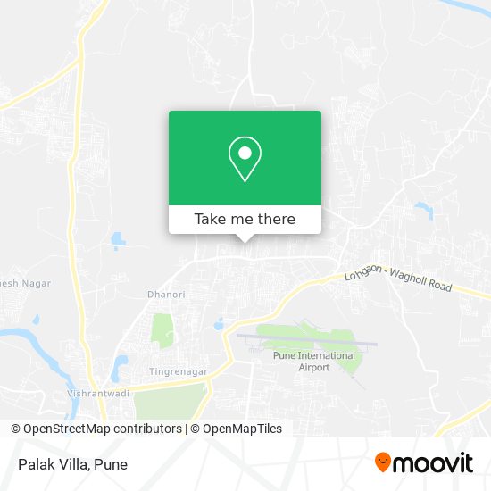 Palak Villa map