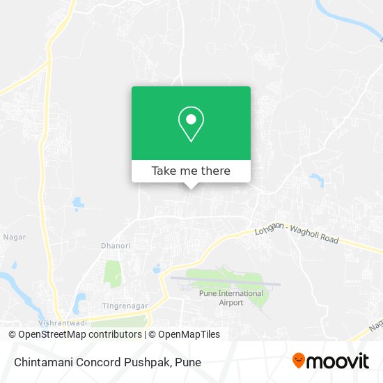 Chintamani Concord Pushpak map
