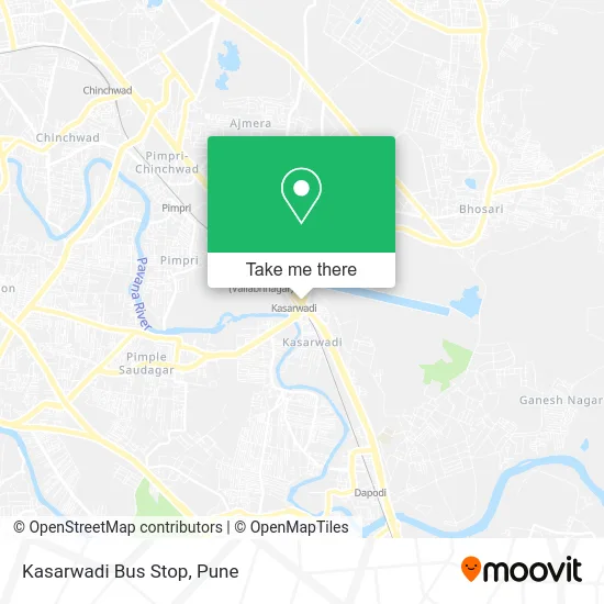 Kasarwadi Bus Stop map