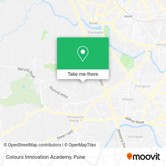 Colours Innovation Academy map
