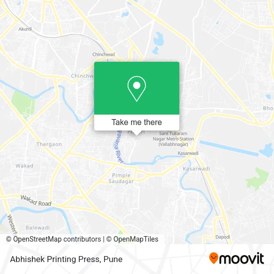 Abhishek Printing Press map