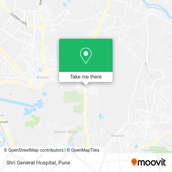 Shri General Hospital map