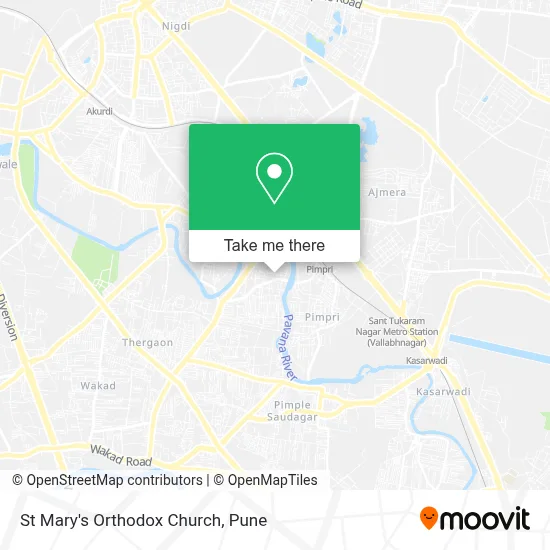 St Mary's Orthodox Church map