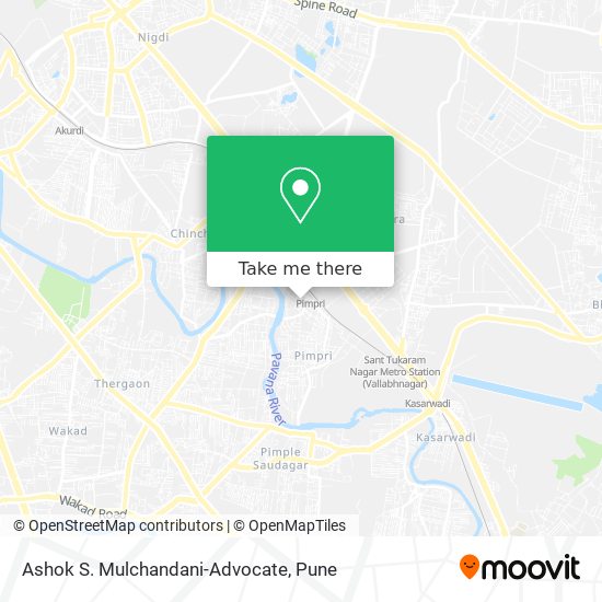 Ashok S. Mulchandani-Advocate map