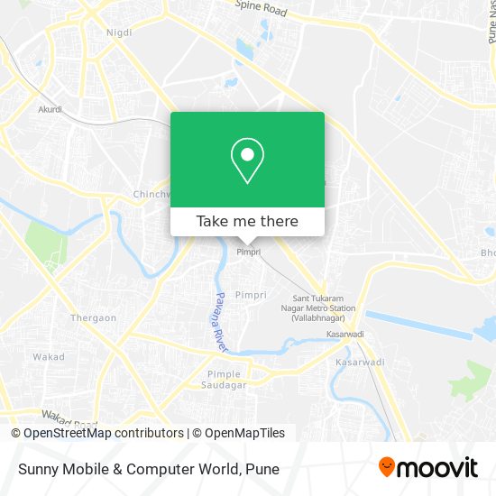 Sunny Mobile & Computer World map