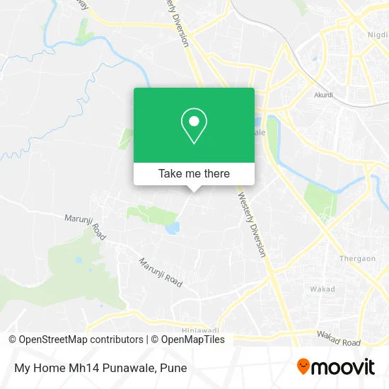 My Home Mh14 Punawale map
