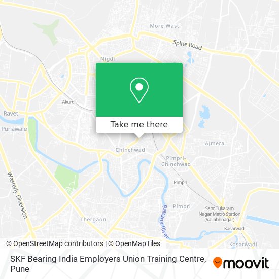 SKF Bearing India Employers Union Training Centre map