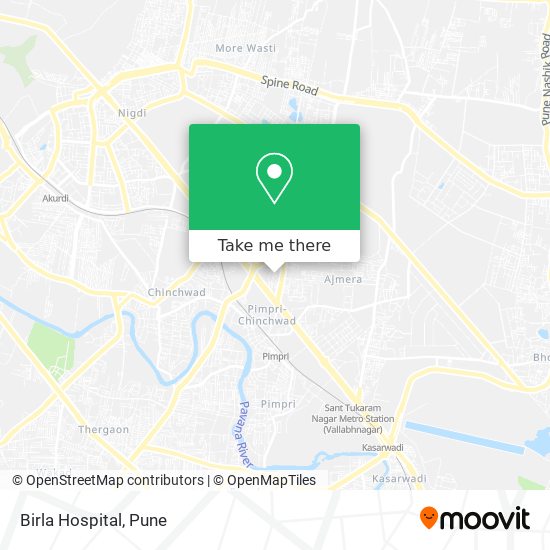 Birla Hospital map