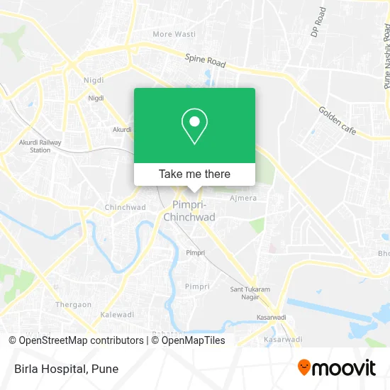 Birla Hospital map
