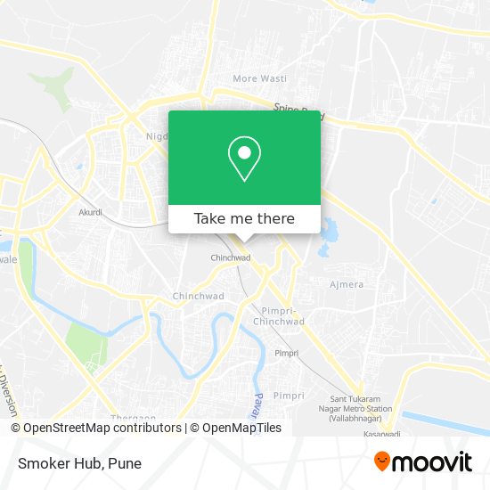 Smoker Hub map