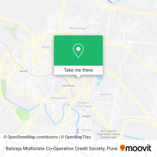 Baliraja Multistate Co-Operative Credit Society map