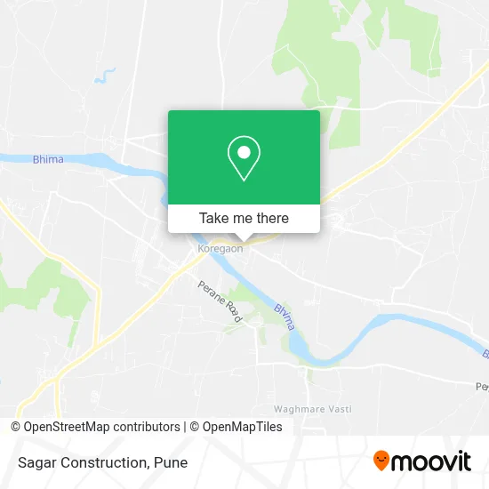 Sagar Construction map