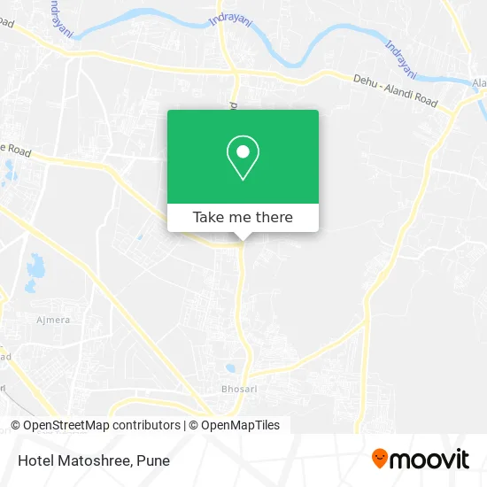 Hotel Matoshree map
