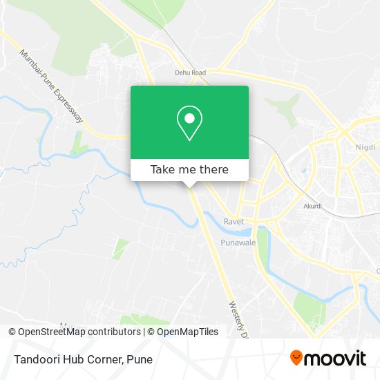 Tandoori Hub Corner map