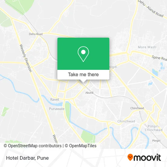 Hotel Darbar map