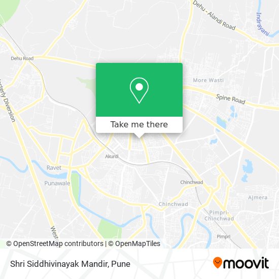 Shri Siddhivinayak Mandir map