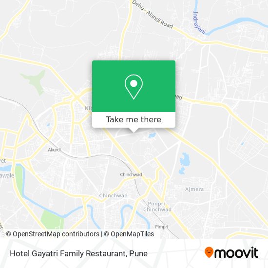 Hotel Gayatri Family Restaurant map