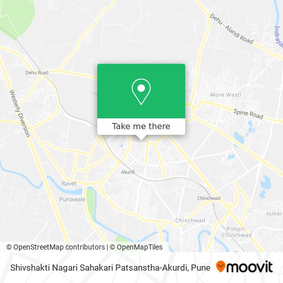 Shivshakti Nagari Sahakari Patsanstha-Akurdi map