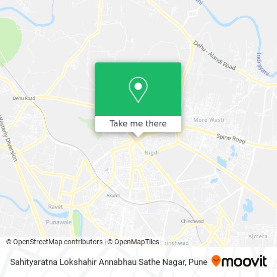 Sahityaratna Lokshahir Annabhau Sathe Nagar map
