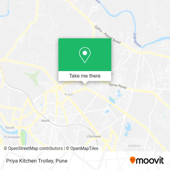 Priya Kitchen Trolley map
