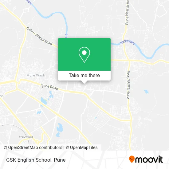 GSK English School map