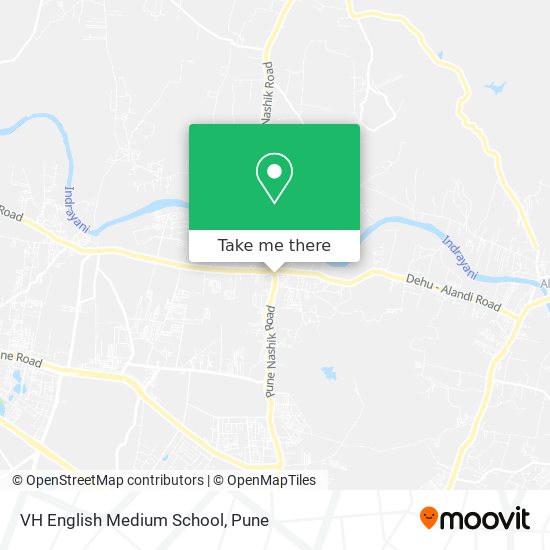 VH English Medium School map