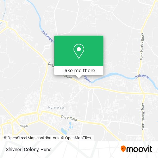 Shivneri Colony map