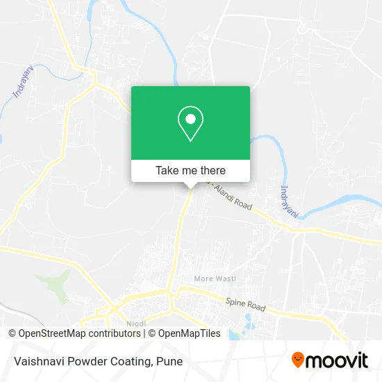 Vaishnavi Powder Coating map