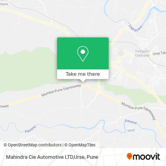 Mahindra Cie Automotive LTD,Urse map
