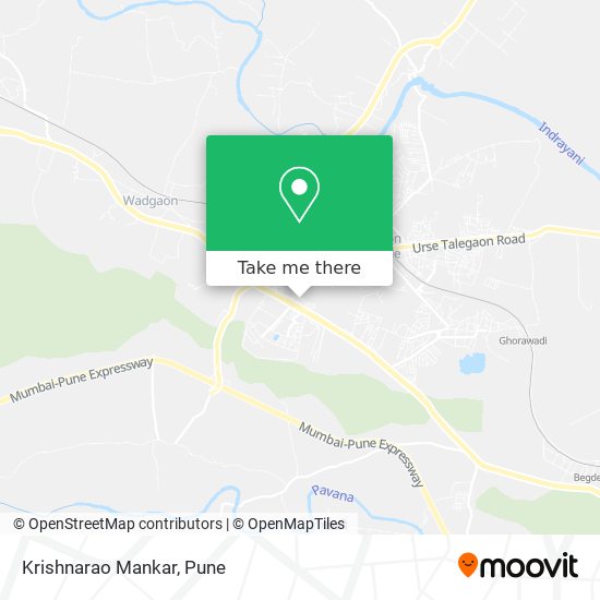 Krishnarao Mankar map