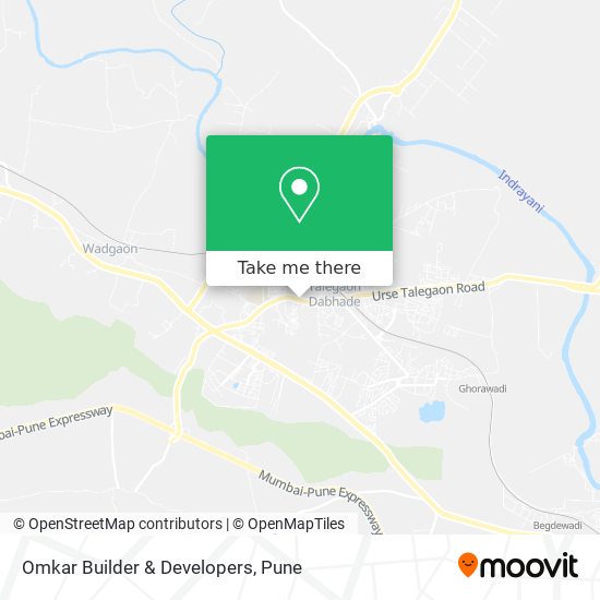 Omkar Builder & Developers map