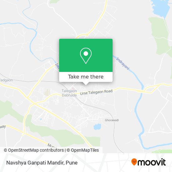 Navshya Ganpati Mandir map