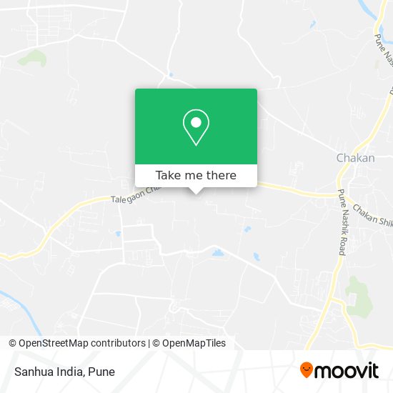 Sanhua India map