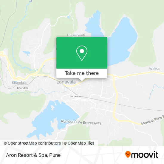 Aron Resort & Spa map