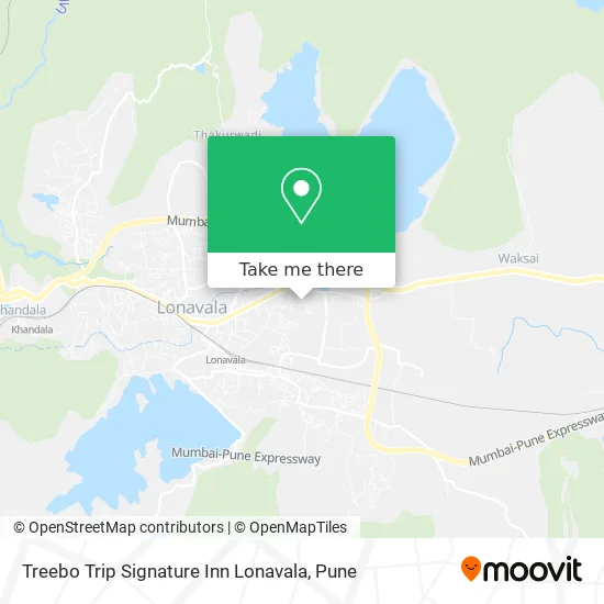 Treebo Trip Signature Inn Lonavala map