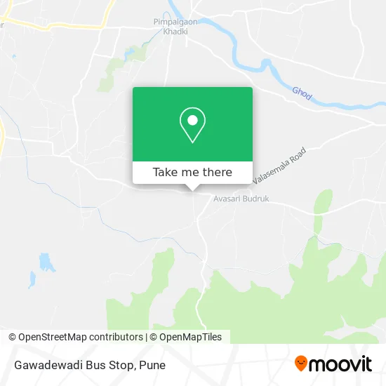 Gawadewadi Bus Stop map