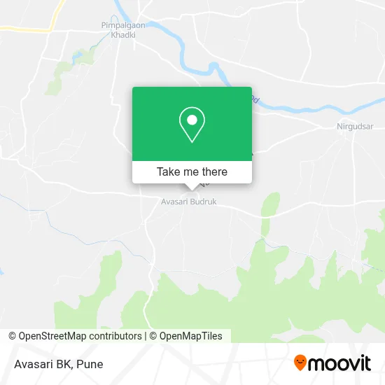 Avasari BK map