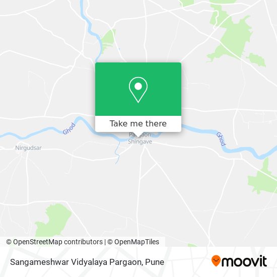 Sangameshwar Vidyalaya Pargaon map