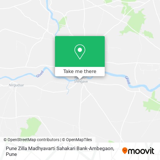 Pune Zilla Madhyavarti Sahakari Bank-Ambegaon map