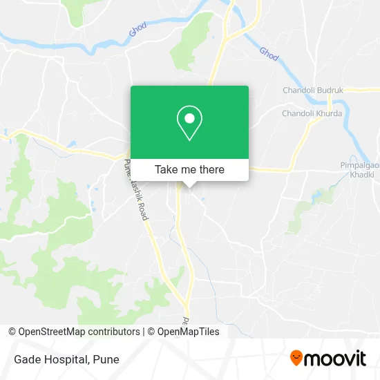 Gade Hospital map