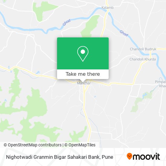 Nighotwadi Granmin Bigar Sahakari Bank map