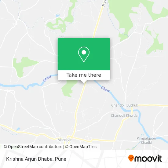 Krishna Arjun Dhaba map