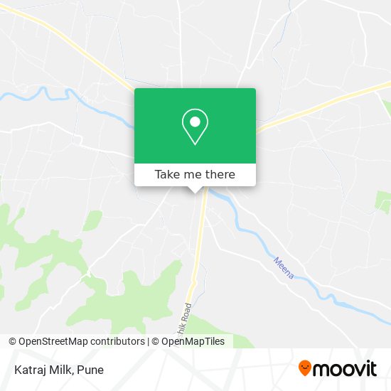 Katraj Milk map