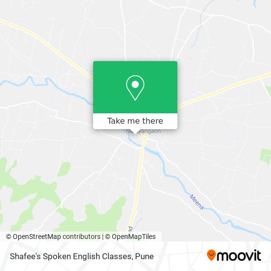 Shafee's Spoken English Classes map