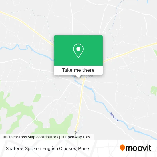 Shafee's Spoken English Classes map