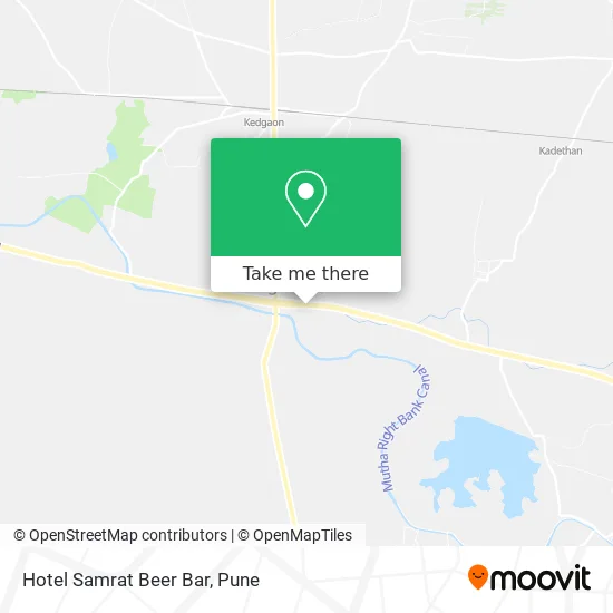 Hotel Samrat Beer Bar map