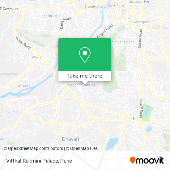 Vitthal Rukmini Palace map