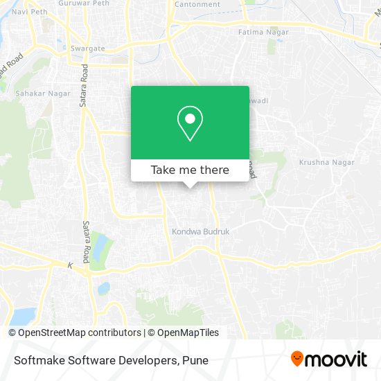 Softmake Software Developers map