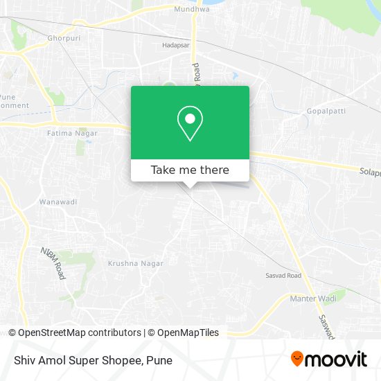 Shiv Amol Super Shopee map